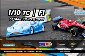 4º Prova do Campeonato Nacional 1/10 TC MOD, Stock e Trofeu F1